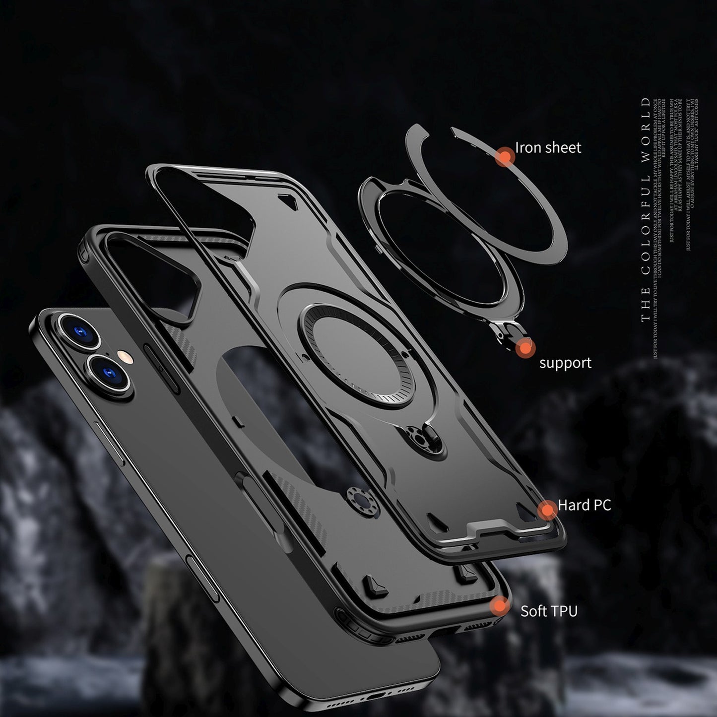 Retail Display Cases – iPhone 16 Hybrid Armor Trendy MagSafe - Carlat