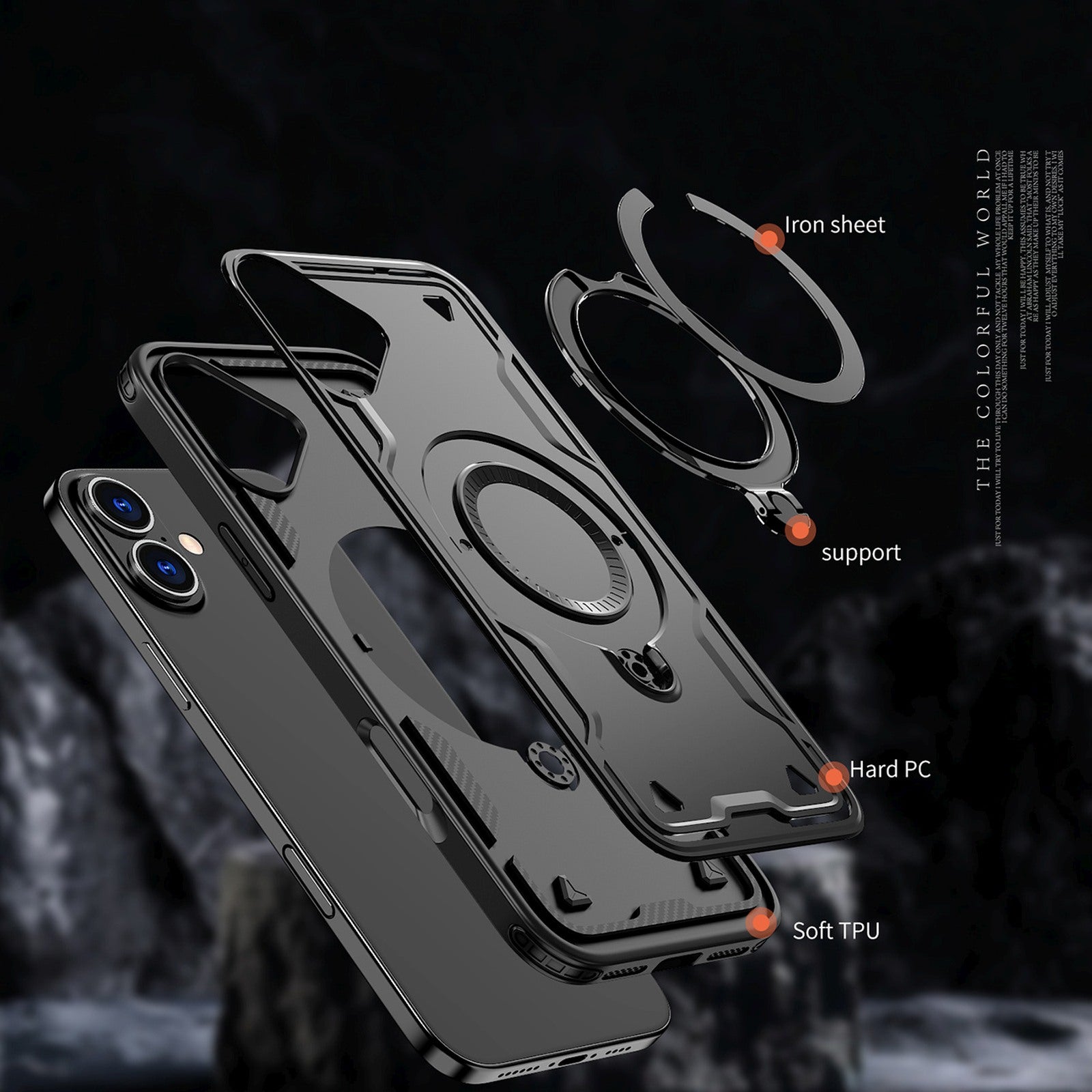 Retail Display Cases – iPhone 16 Hybrid Armor Trendy MagSafe - Carlat