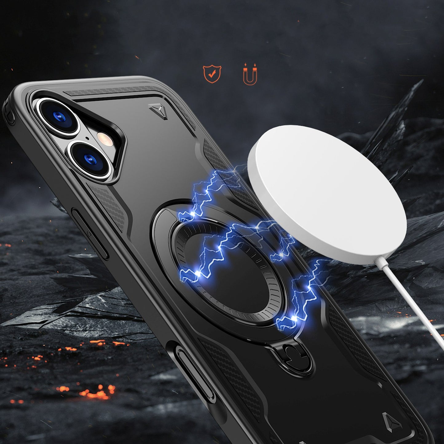 Retail Display Cases – iPhone 16 Hybrid Armor Trendy MagSafe - Carlat