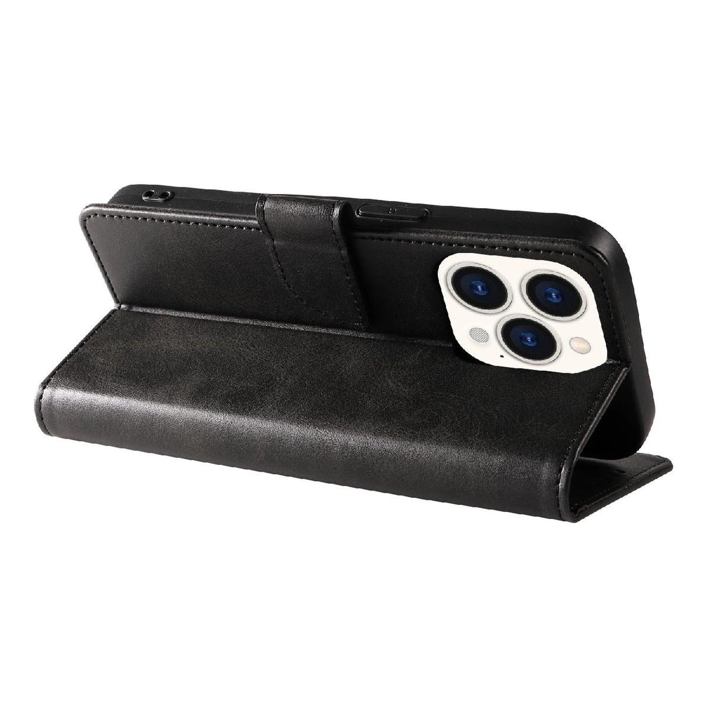 Retail Display Cases – iPhone 16 Leather Book Case - Carlat