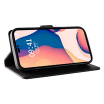 Retail Display Cases – iPhone 16 Pro Leather Book Case - Carlat