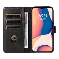 Retail Display Cases – iPhone 16 Pro Leather Book Case - Carlat