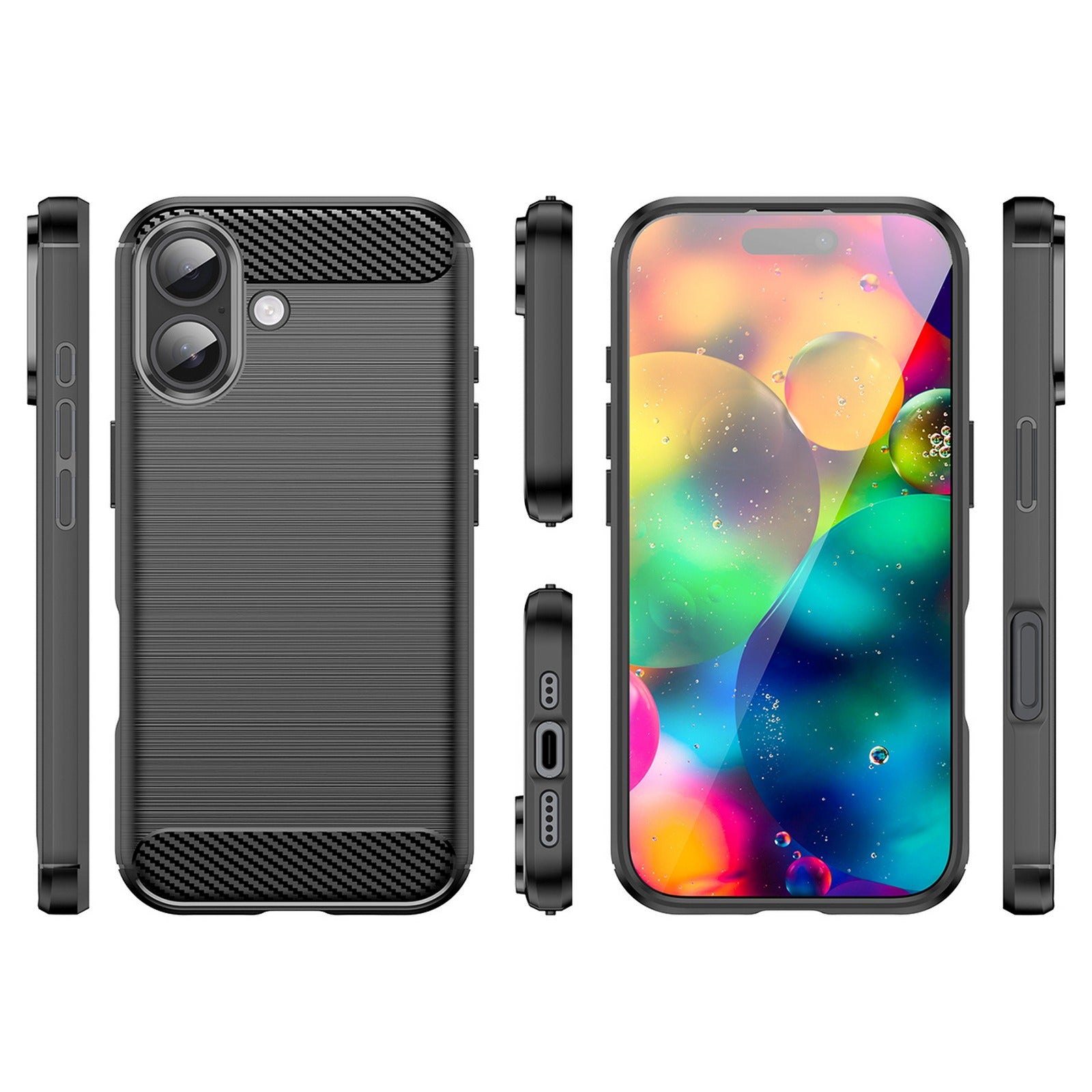 Retail Display Cases – iPhone 17 Carbon Case - black - Carlat
