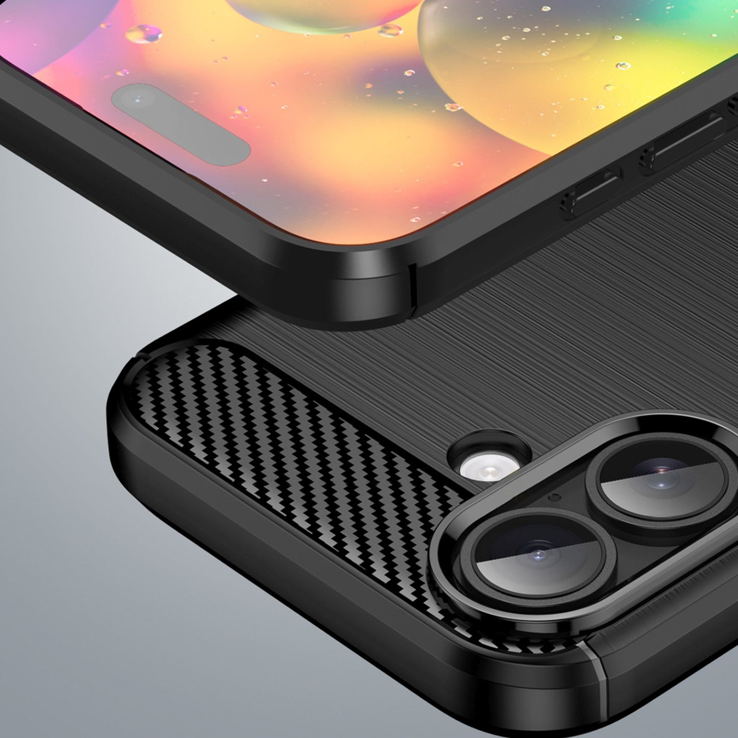 Retail Display Cases – iPhone 17 Carbon Case - black - Carlat