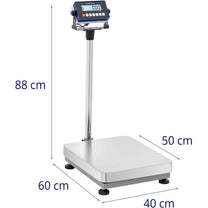 Retail – Industrial platform scale 30 x 40 cm 60 - Carlat