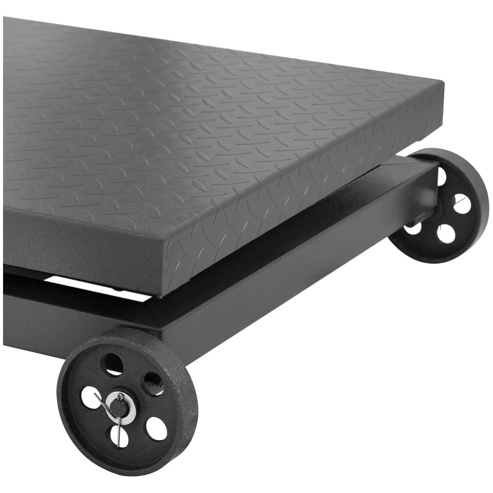 Retail – Industrial platform scale on LED wheels 1000 kg - Carlat