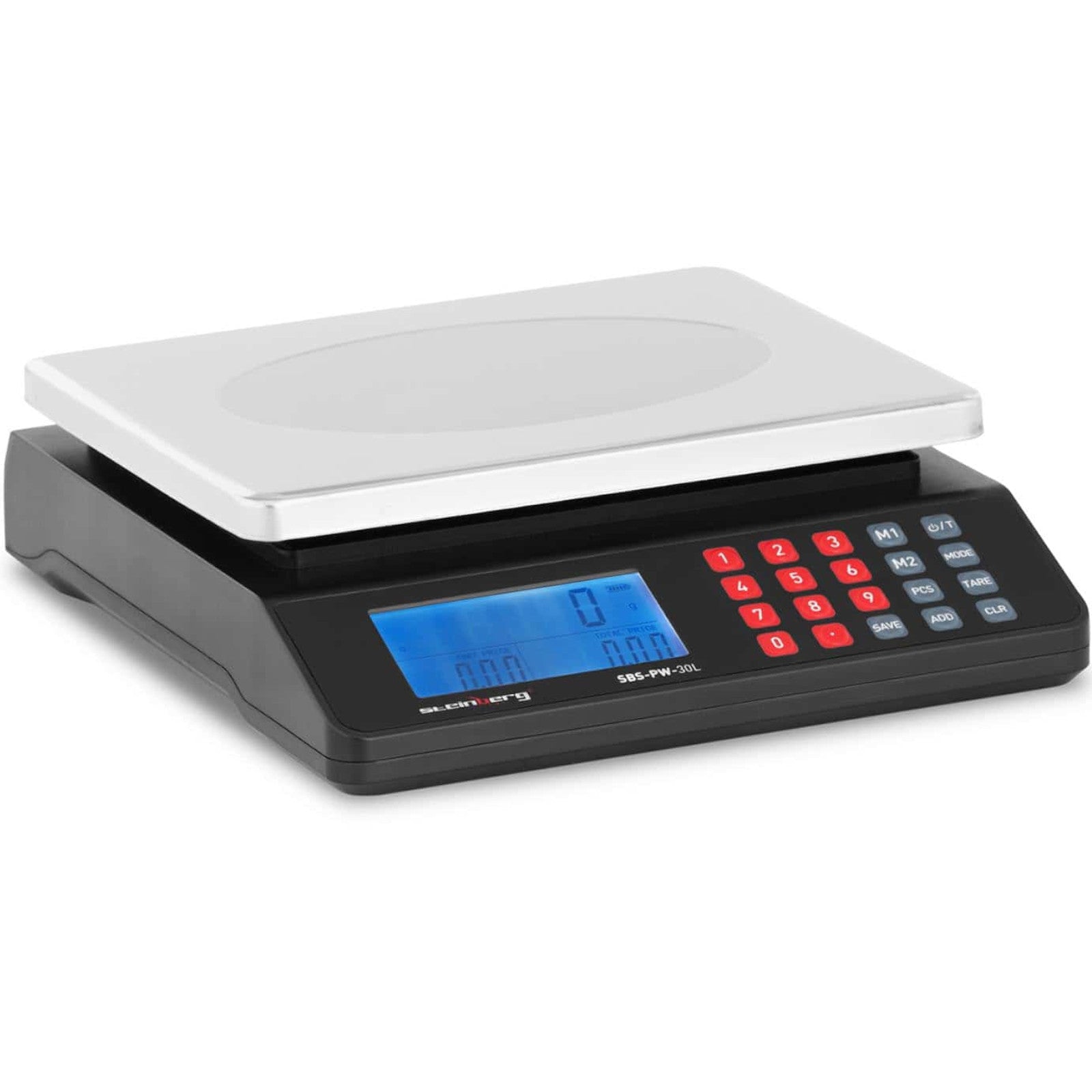 Retail – LCD shop and warehouse checker scale 30 kg - Carlat