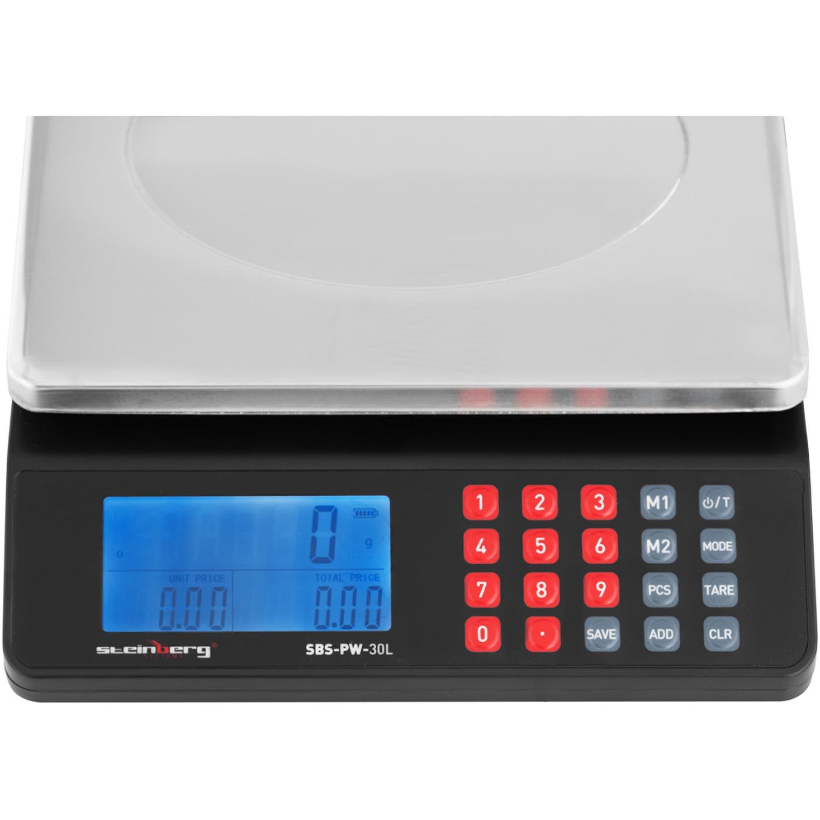 Retail – LCD shop and warehouse checker scale 30 kg - Carlat