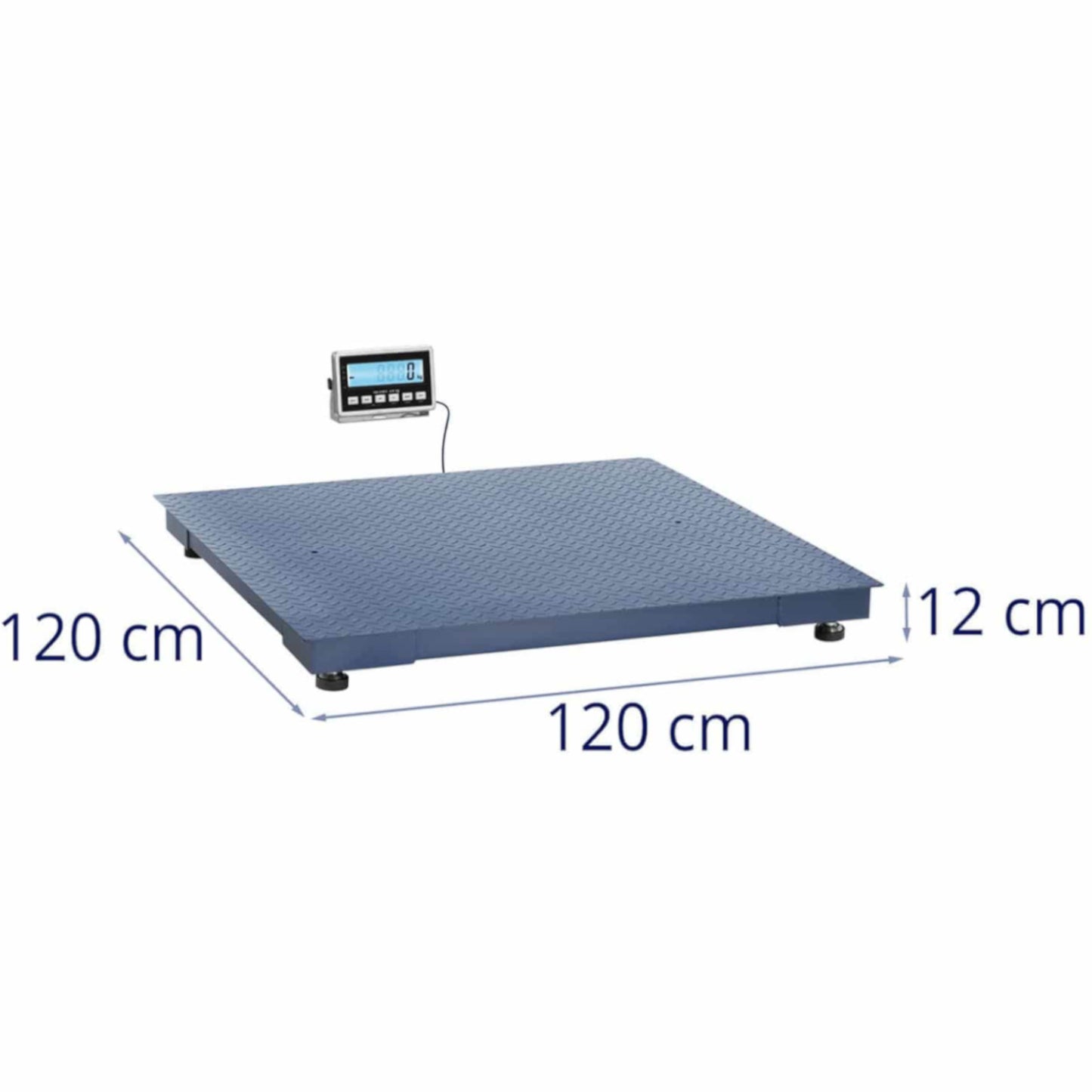 Retail – LCD warehouse platform scale 120 x 120 cm - Carlat