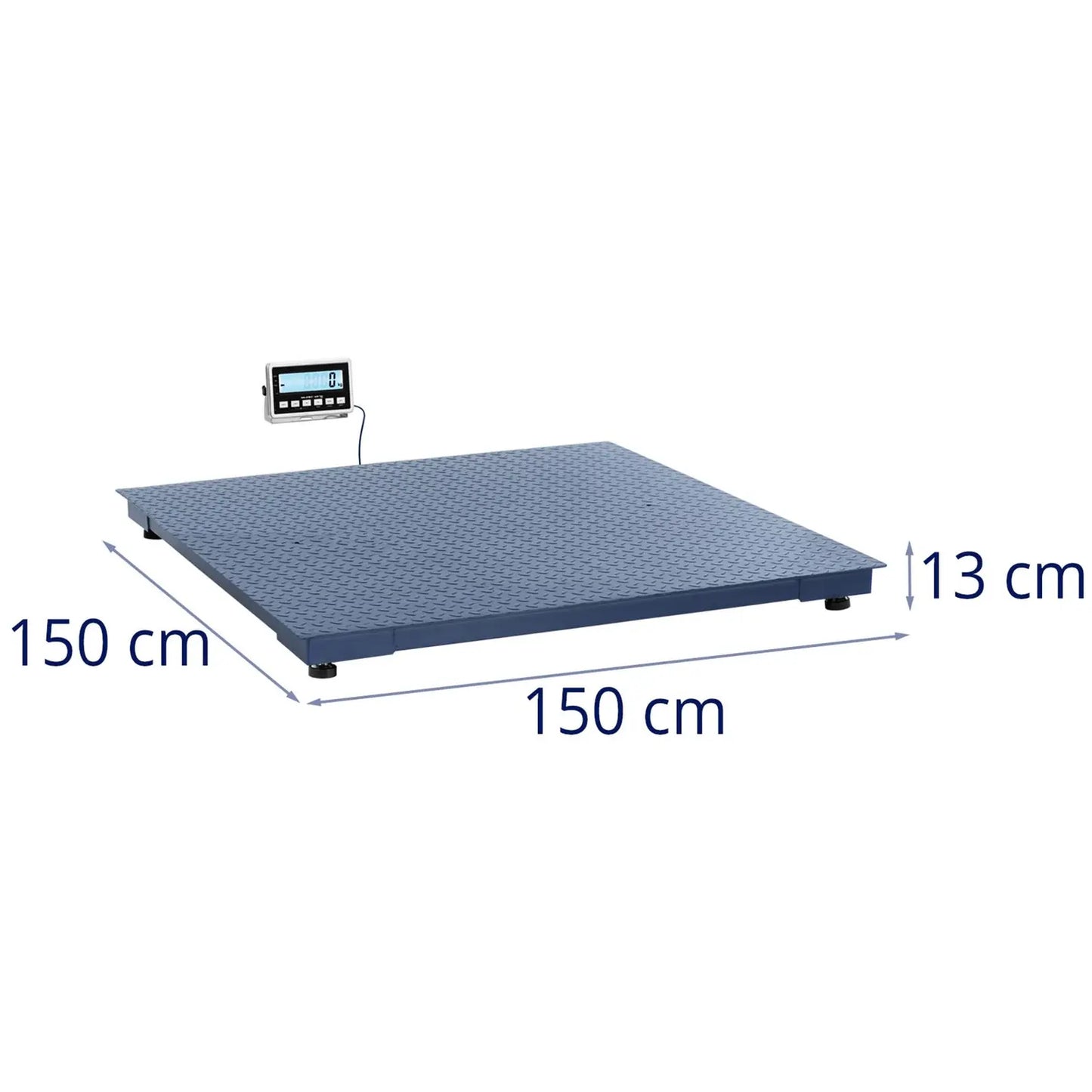 Retail – LCD warehouse platform scale 120 x 120 cm - Carlat