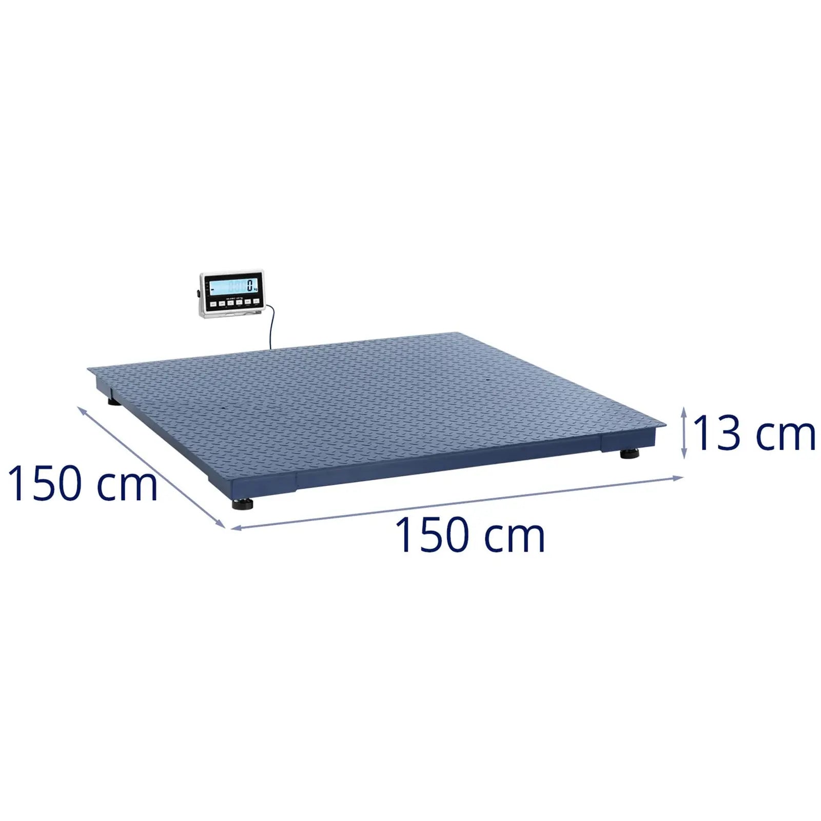 Retail – LCD warehouse platform scale 120 x 120 cm - Carlat