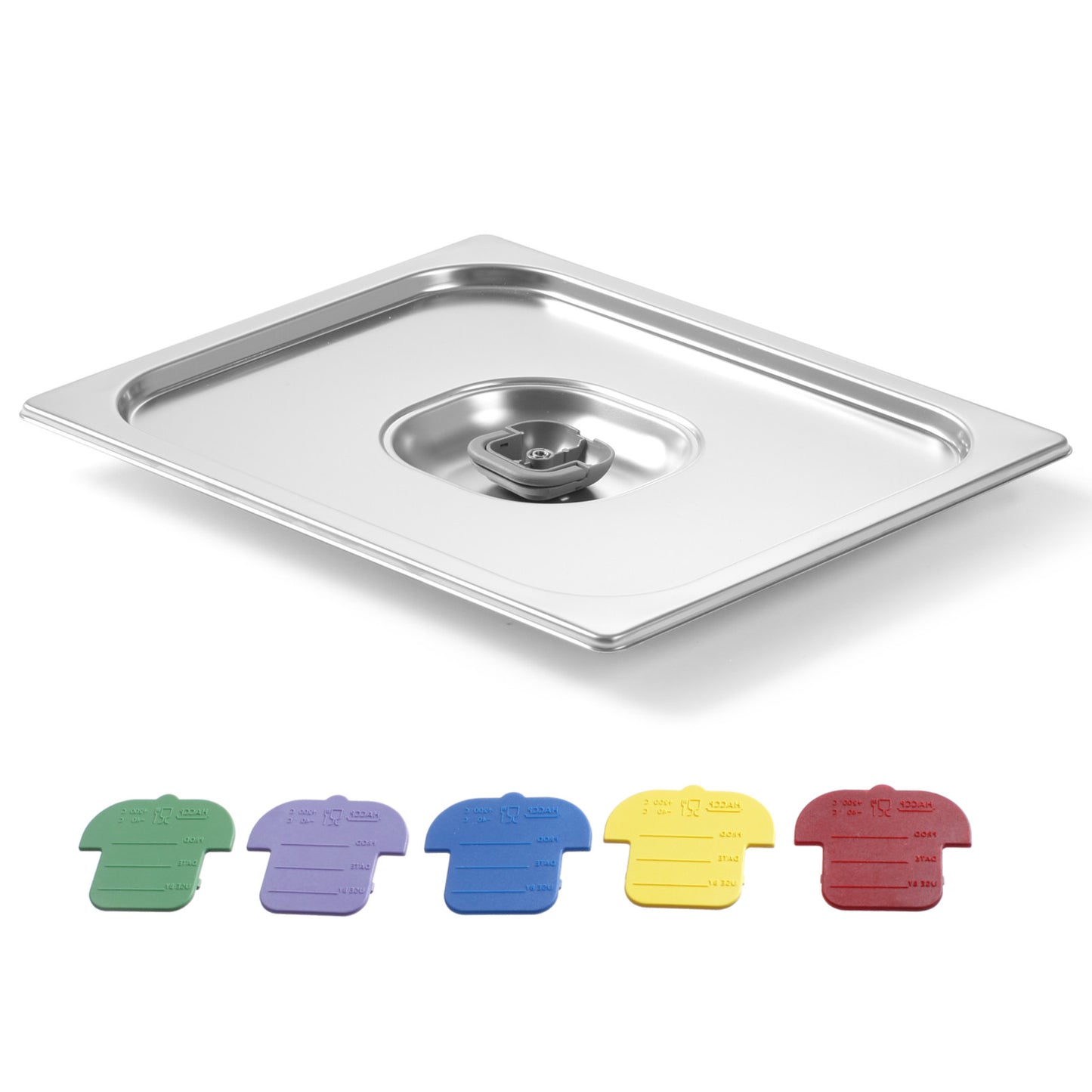 Retail – Lid for GN container with colored clips Haccp - Carlat