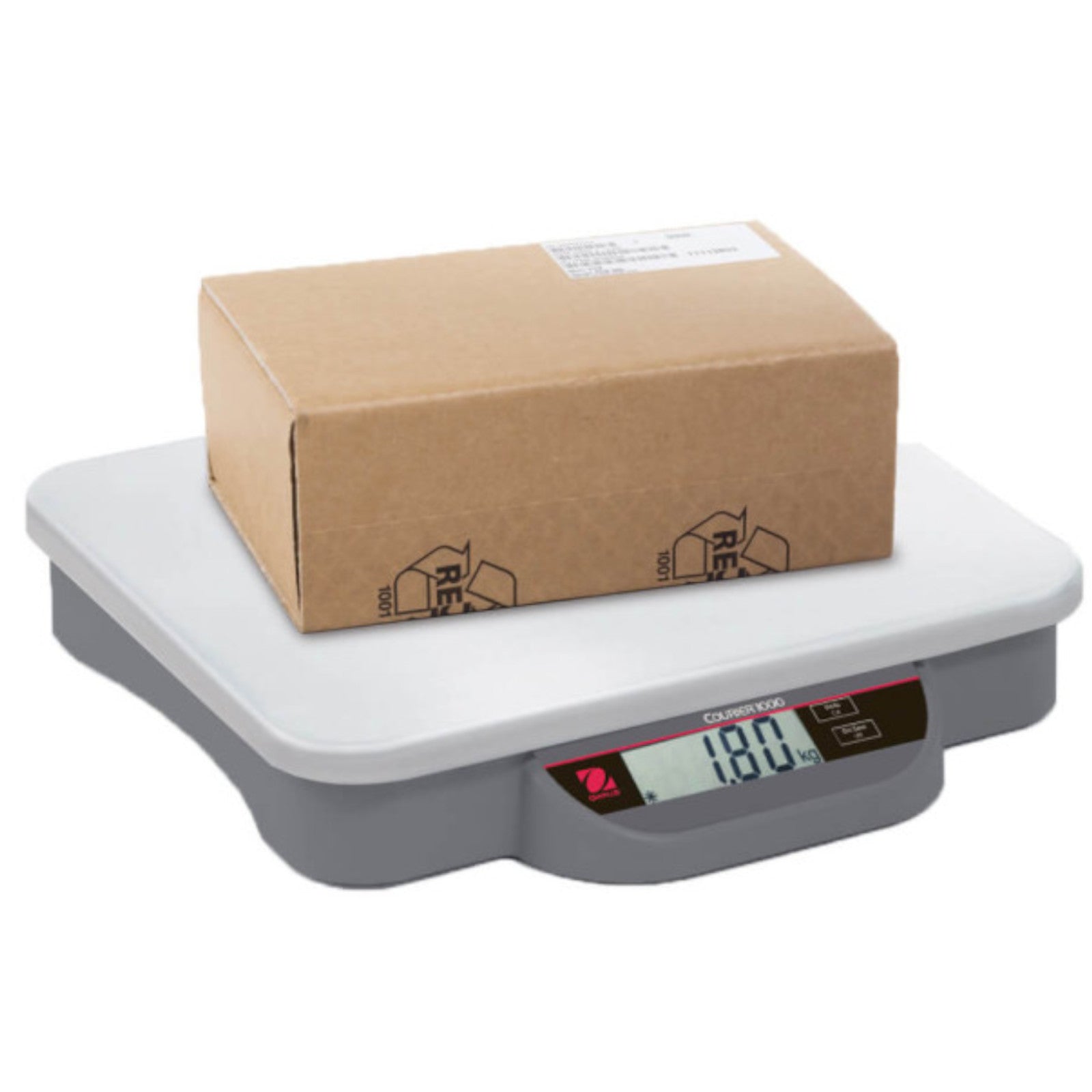 Retail – OHAUS COURIER 1000 LCD portable warehouse platform scale - Carlat