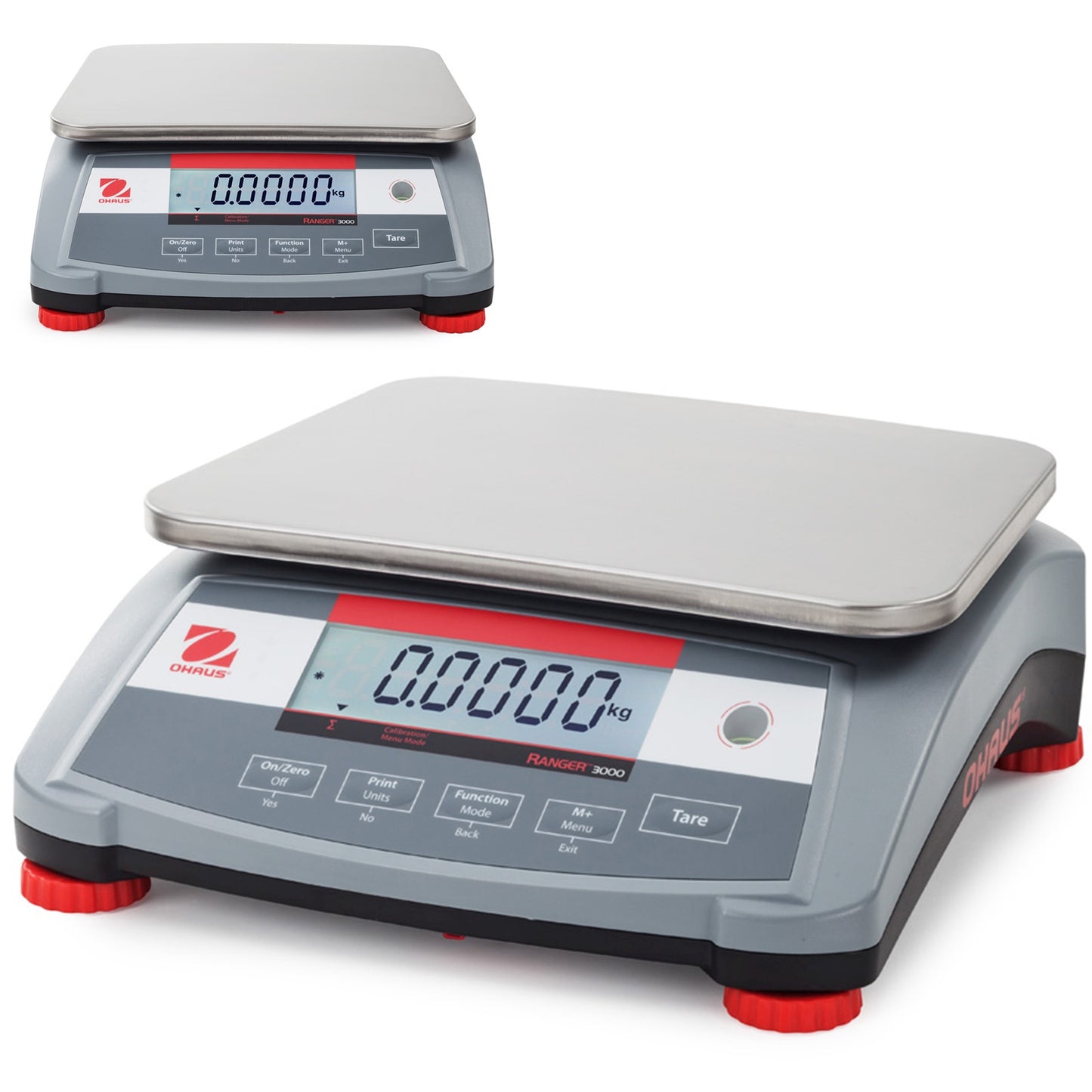 Retail – Professional industrial table scale with battery RANGER 3000 - Carlat