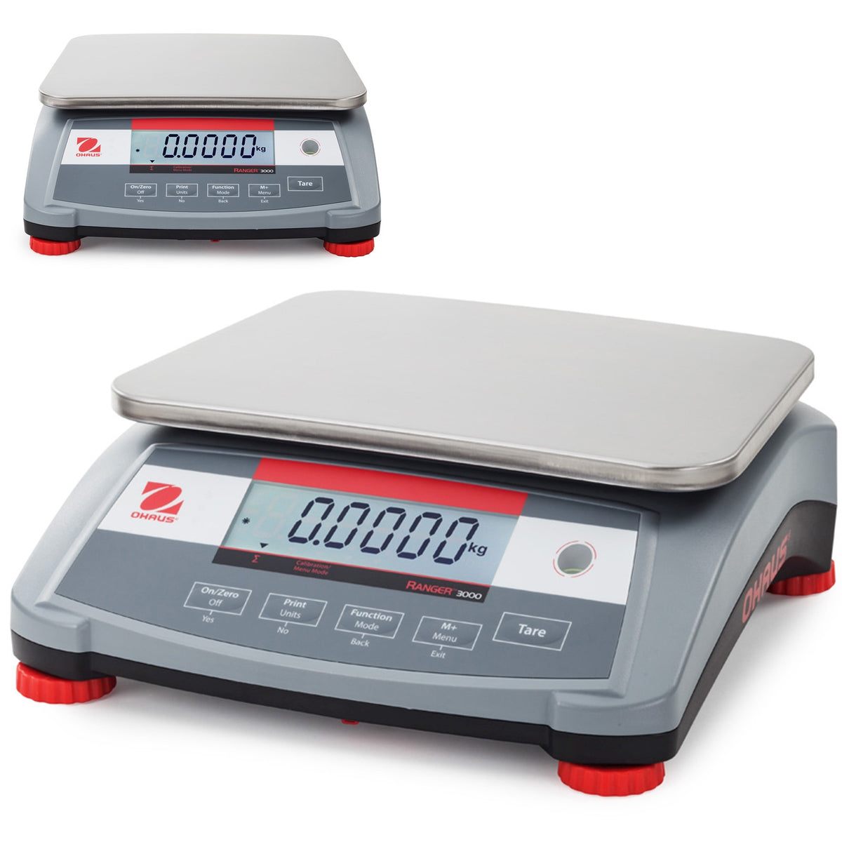 Retail – Professional industrial table scale with battery RANGER 3000 - Carlat