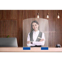 Retail – Protective separating cover made of plexiglass for reception, - Carlat
