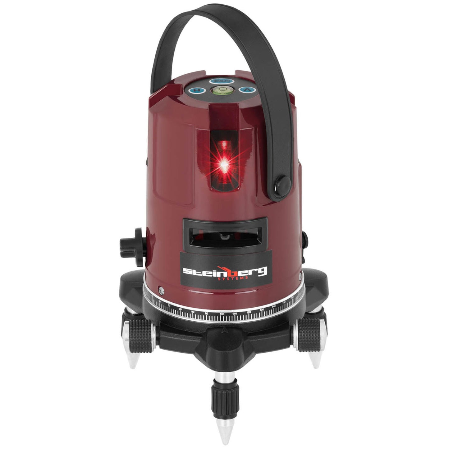 Retail – Self-leveling linear cross-line laser with a 25 m - Carlat