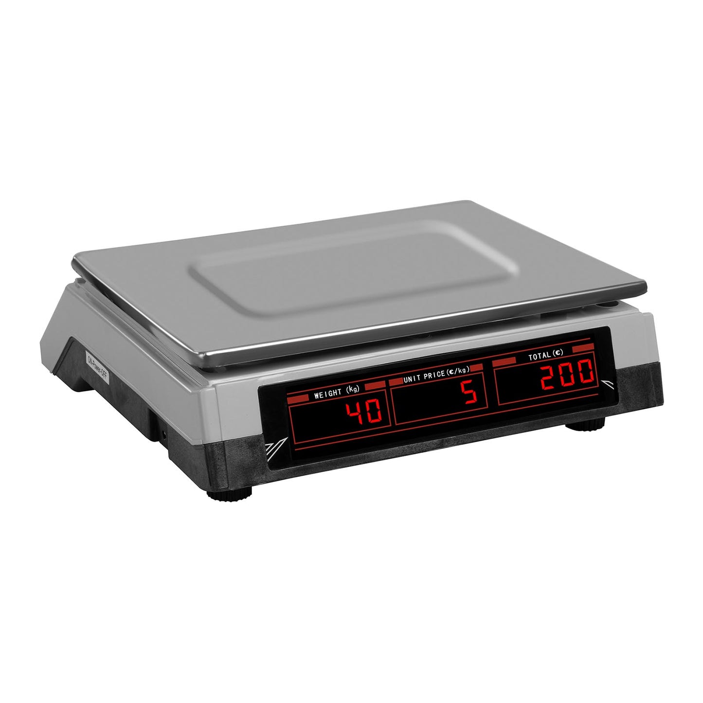 Retail – Shop check scale 330x240mm power supply + battery - Carlat