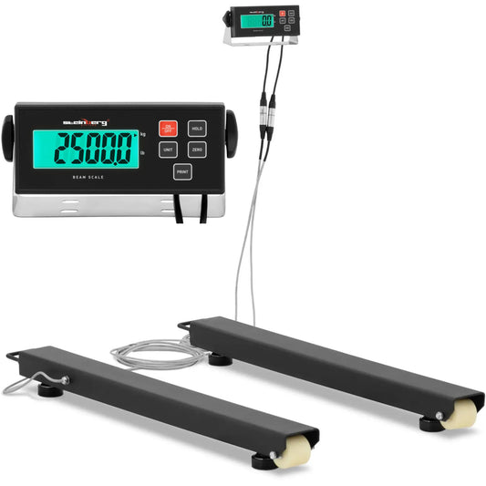Retail – Skid beam pallet scale LCD 2500 / 0.5 - Carlat