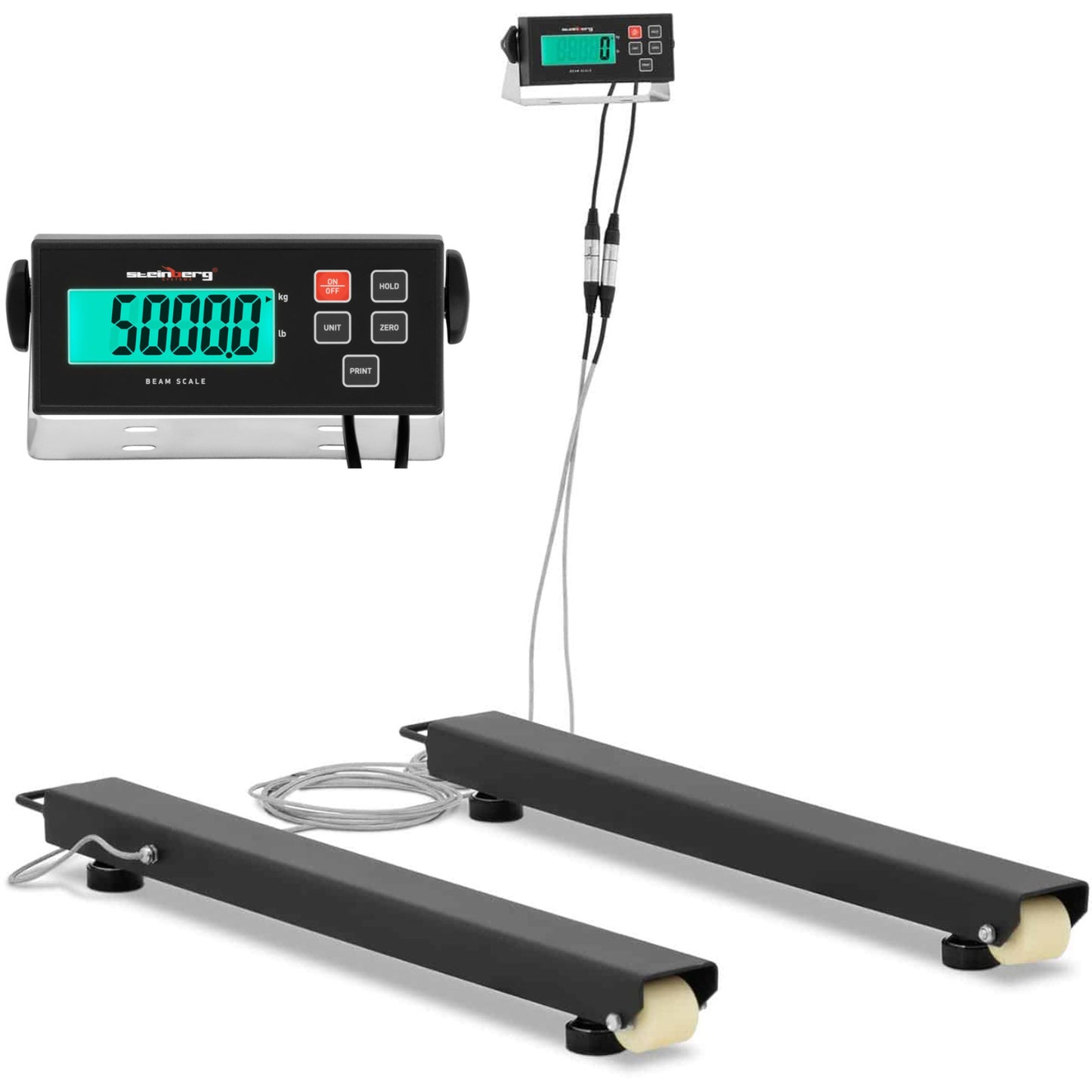 Retail – Skid beam pallet scale LCD 5000 / 1 - Carlat