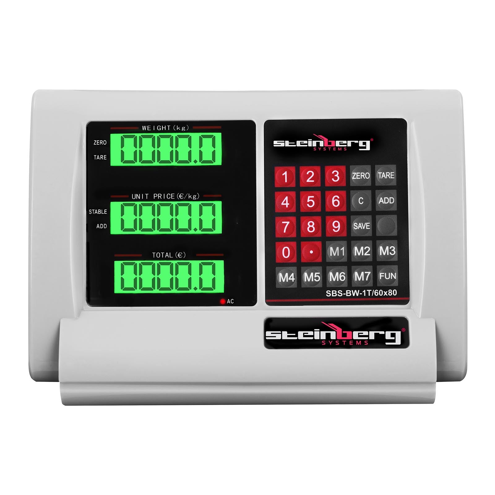 Retail – Waga platforma magazynowa bezprzewodowa WiFi SBS-BW-1T LCD do - Carlat
