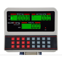 Retail – Waga sklepowa platformowa SBS-PW-100 LCD do 100kg - Carlat
