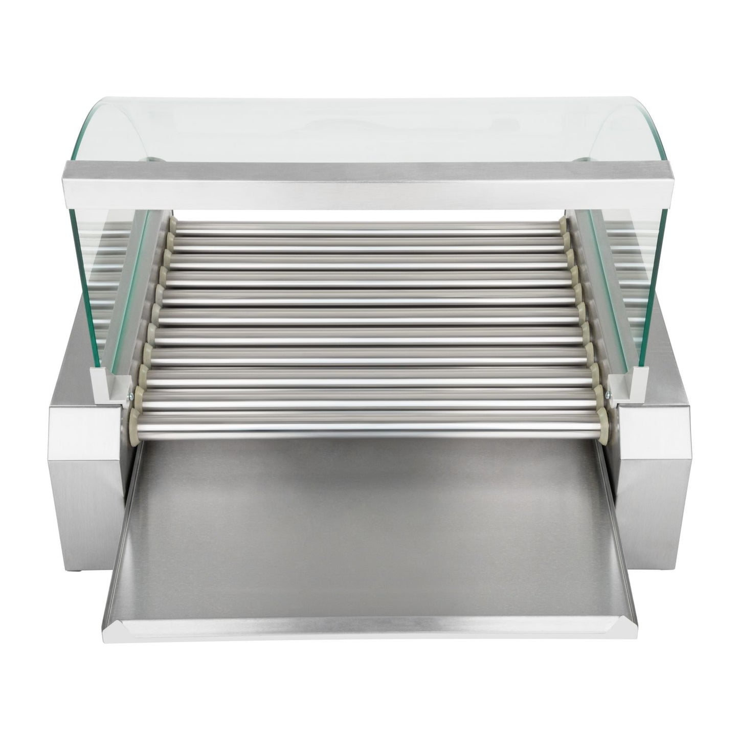 Roller barbecue with roller lid grill heater for pigs 11 rolls - Carlat