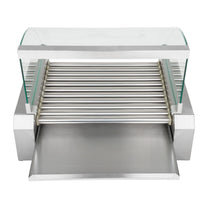 Roller barbecue with roller lid grill heater for pigs 11 rolls - Carlat