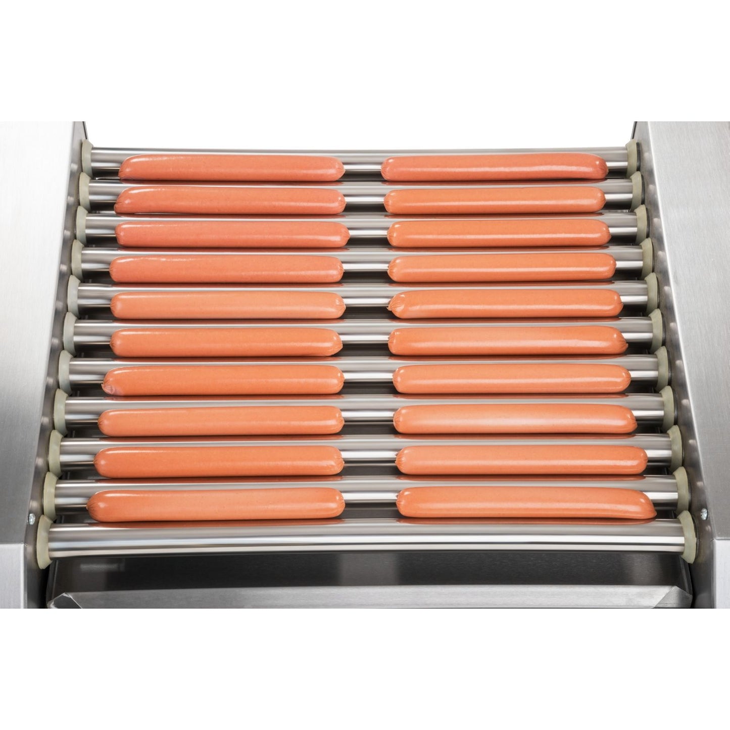 Roller barbecue with roller lid grill heater for pigs 11 rolls - Carlat