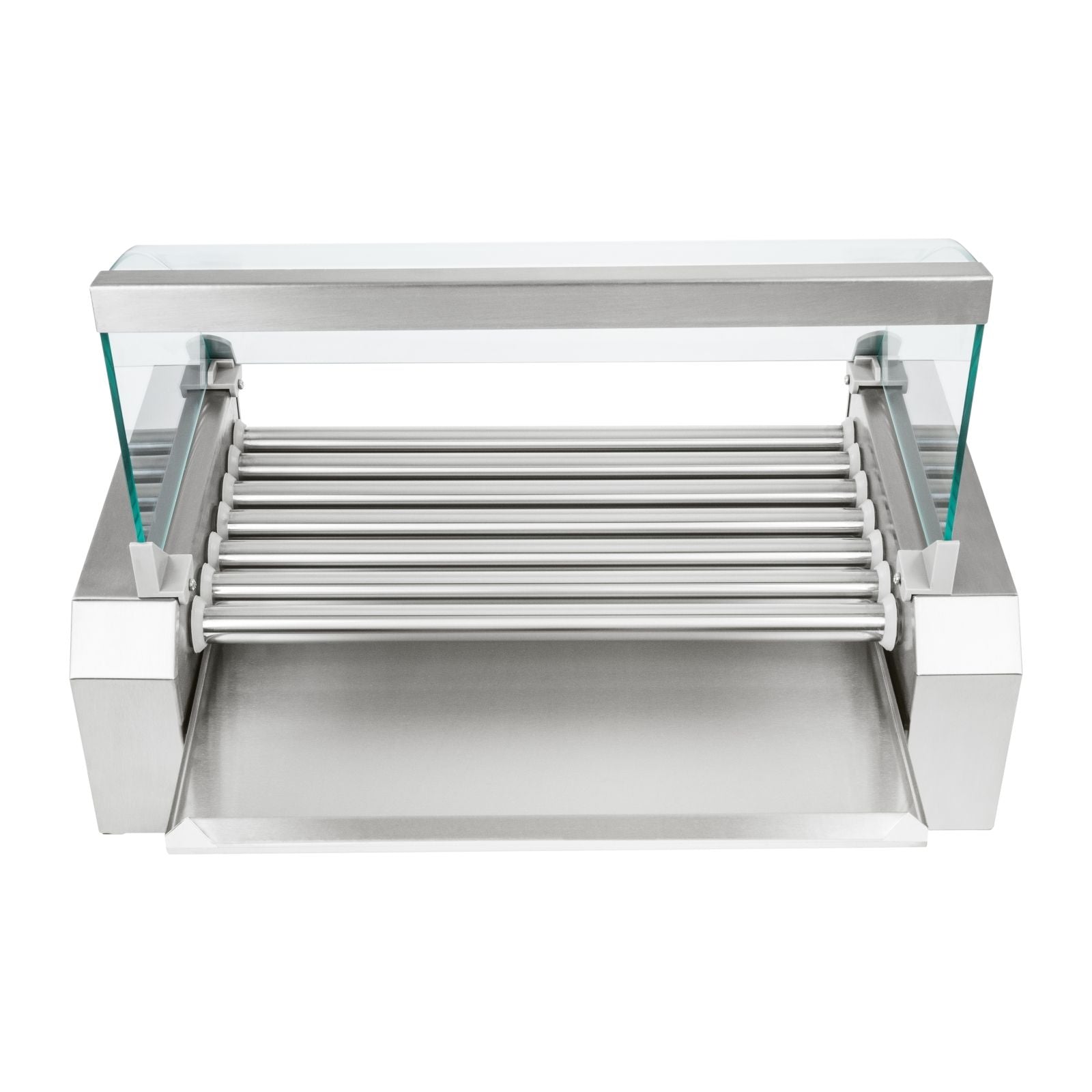 Roller grill with roller lid grill for pigs 7 rollers - Carlat