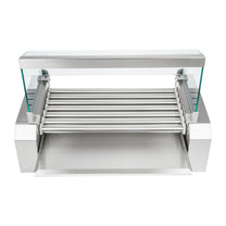 Roller grill with roller lid grill for pigs 7 rollers - Carlat