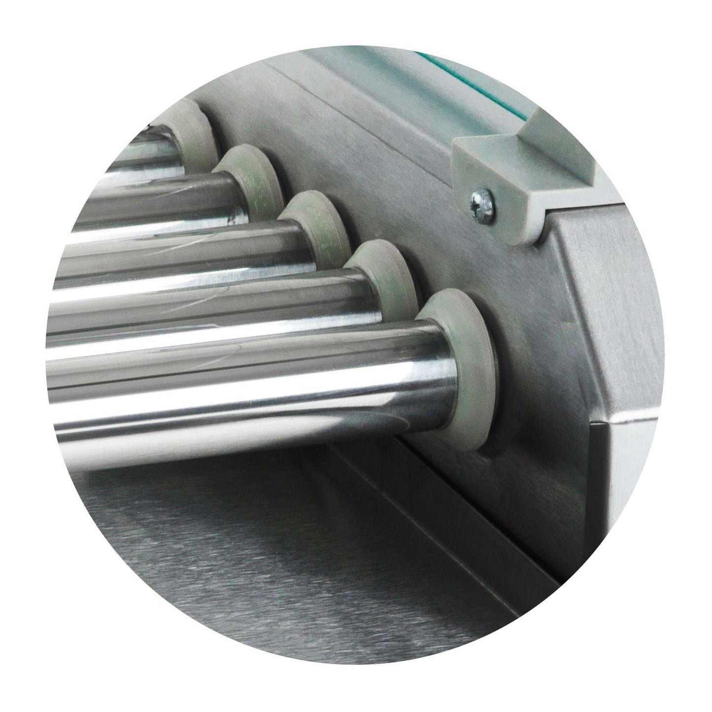 Roller grill with roller lid grill for pigs 7 rollers - Carlat