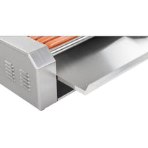 Roller grill with roller lid grill for pigs 7 rollers - Carlat