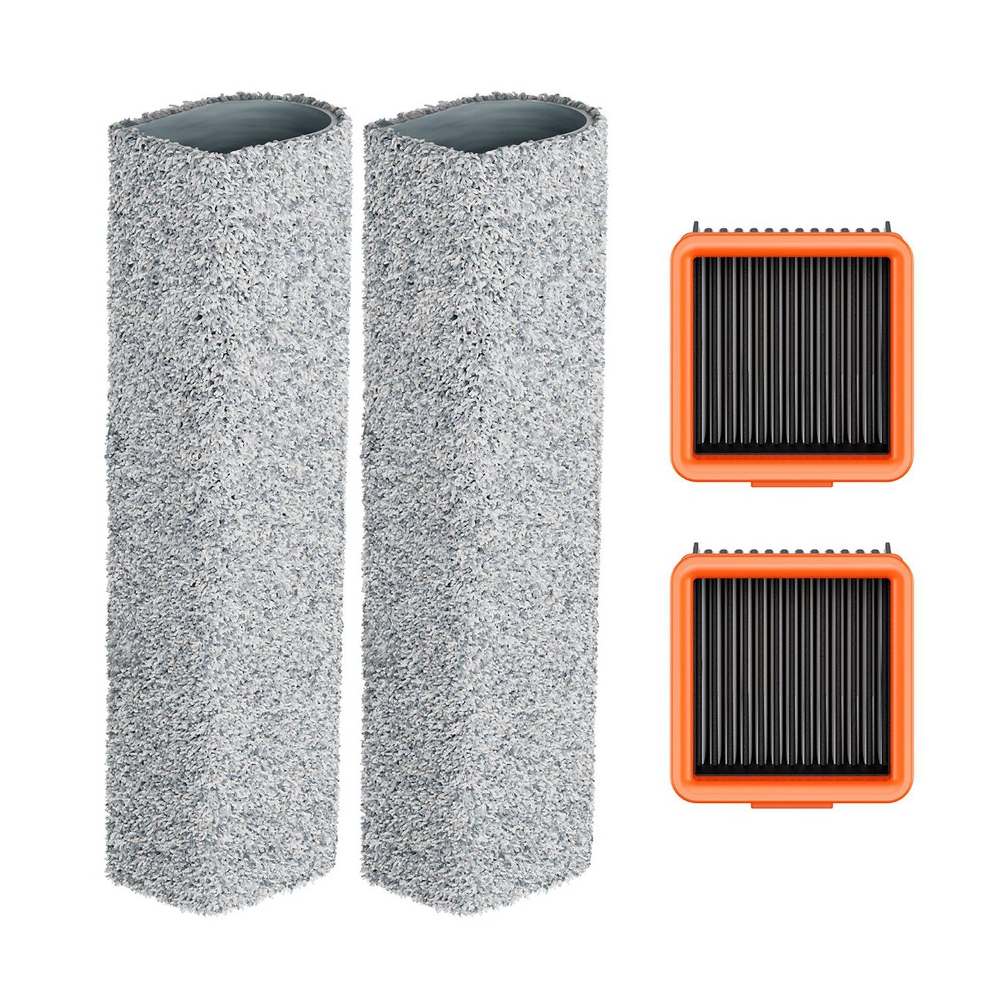 Roller mopping brush for the UWANT D700 Pro vacuum cleaner + HEPA filter - set of 2 sets. - Carlat