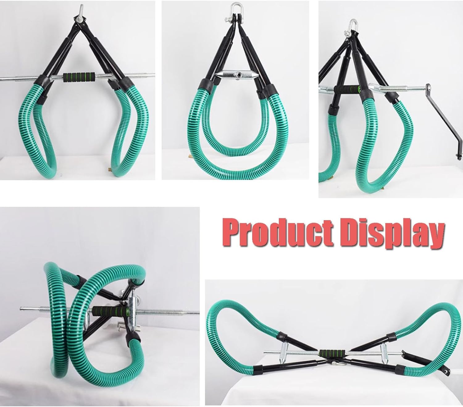 Rusopobe Cow Lifting Frame, 1000kg Reinforced Hip Lift for Cattle Adjustable Lifting Clamp for Cows with Non-Slip Rubber Hose Stand Up Aid - Carlat