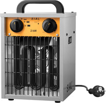 SIAL 9KW Industrial Heater Fan - Electric Heater Fan Heater - Construction Heater Construction Dryer - Industrial Heater with 2 Heat Settings - For Garages, Workshops, Construction Sites - DA9 - Carlat