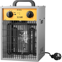 SIAL 9KW Industrial Heater Fan - Electric Heater Fan Heater - Construction Heater Construction Dryer - Industrial Heater with 2 Heat Settings - For Garages, Workshops, Construction Sites - DA9 - Carlat