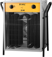 SIAL 9KW Industrial Heater Fan - Electric Heater Fan Heater - Construction Heater Construction Dryer - Industrial Heater with 2 Heat Settings - For Garages, Workshops, Construction Sites - DA9 - Carlat