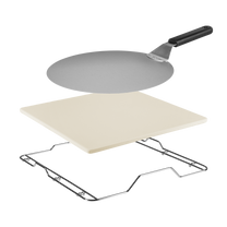 SUPREME ELITE 2200 W Pizza Oven, 450 degrees, two heating elements, viewing window, LED display, 33 cm, various baking programs - Carlat