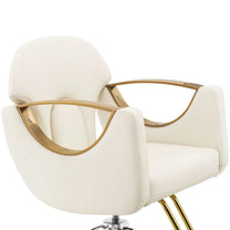 Salon Chairs – Barber hairdressing chair with footrest BARTON - Carlat