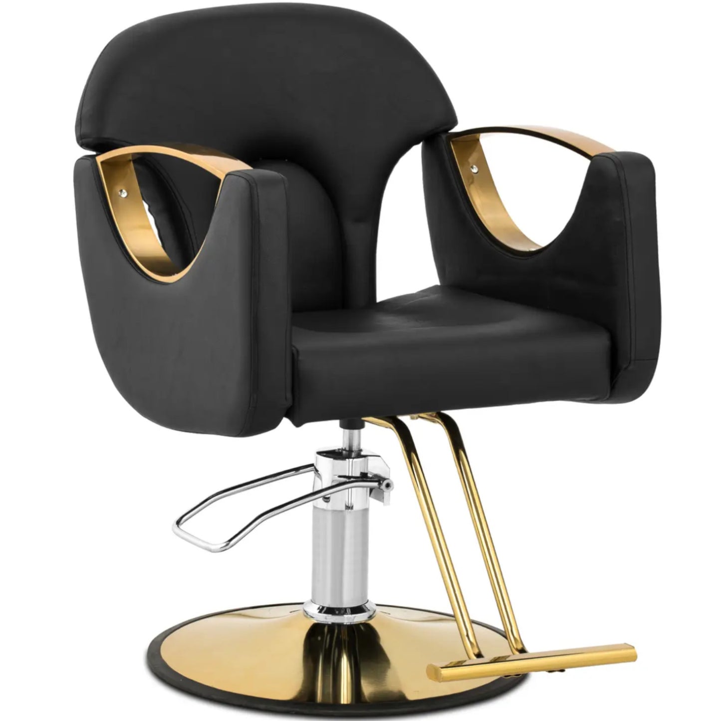 Salon Chairs – Barber hairdressing chair with footrest BARTON - Carlat