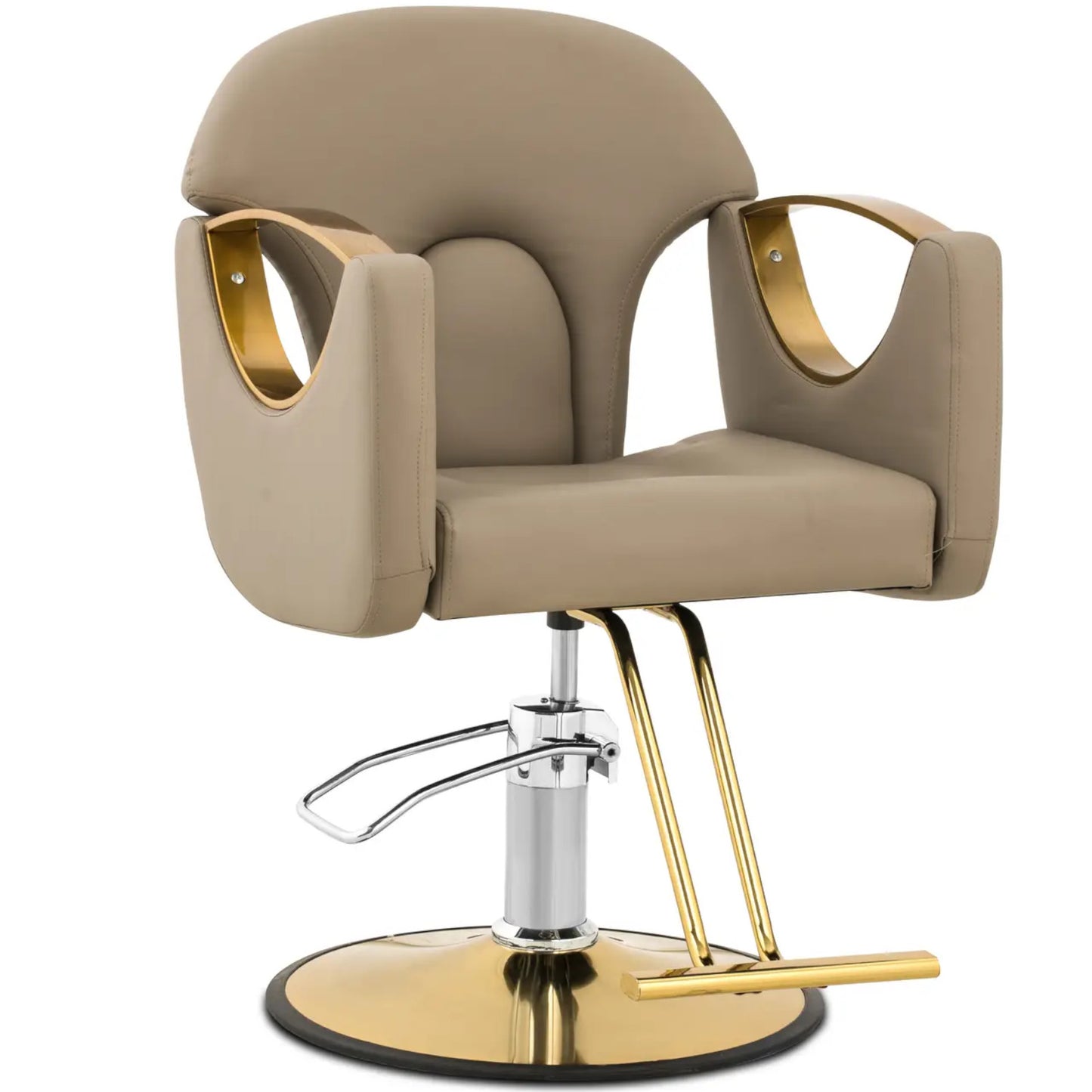 Salon Chairs – Barber hairdressing chair with footrest BARTON - Carlat