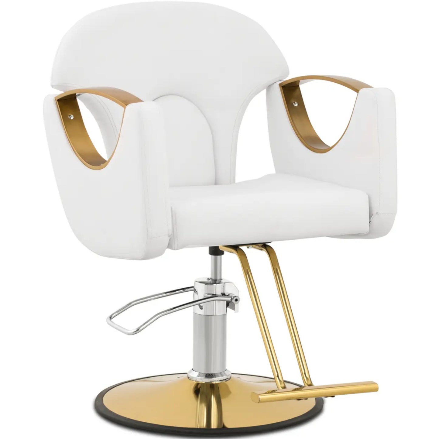 Salon Chairs – Barber hairdressing chair with footrest BARTON - Carlat