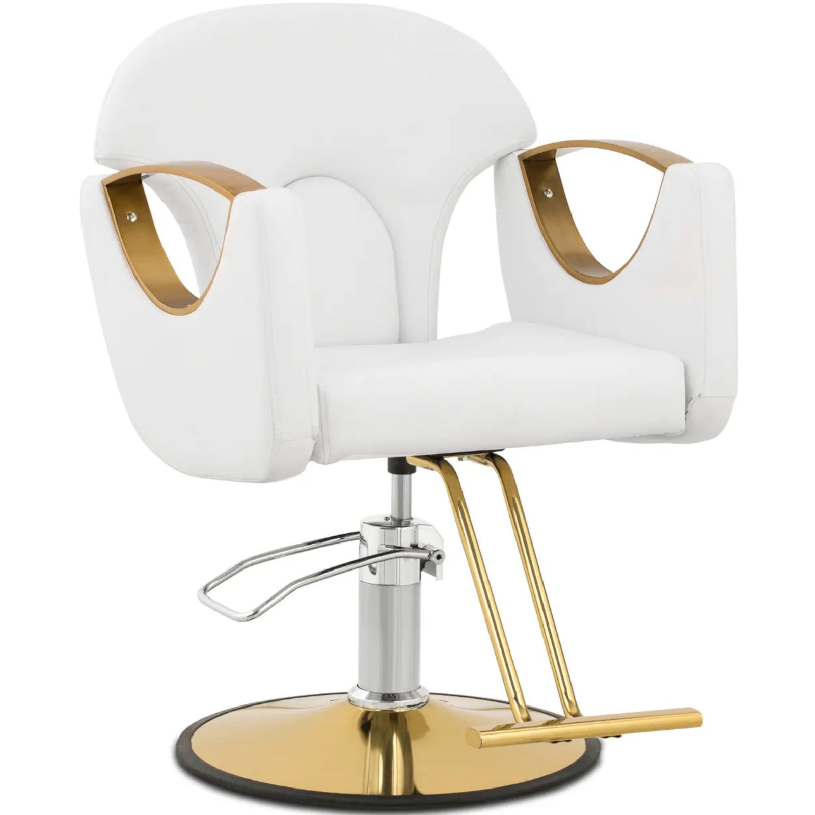 Salon Chairs – Barber hairdressing chair with footrest BARTON - Carlat