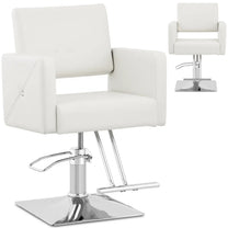 Salon Chairs – Barber hairdressing chair with footrest CARLISLE - Carlat
