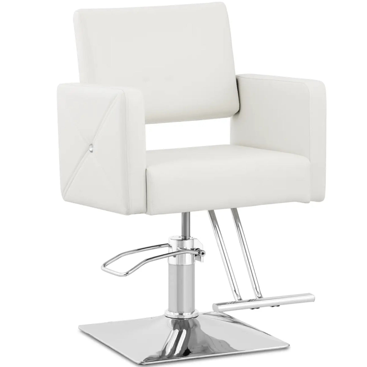Salon Chairs – Barber hairdressing chair with footrest CARLISLE - Carlat