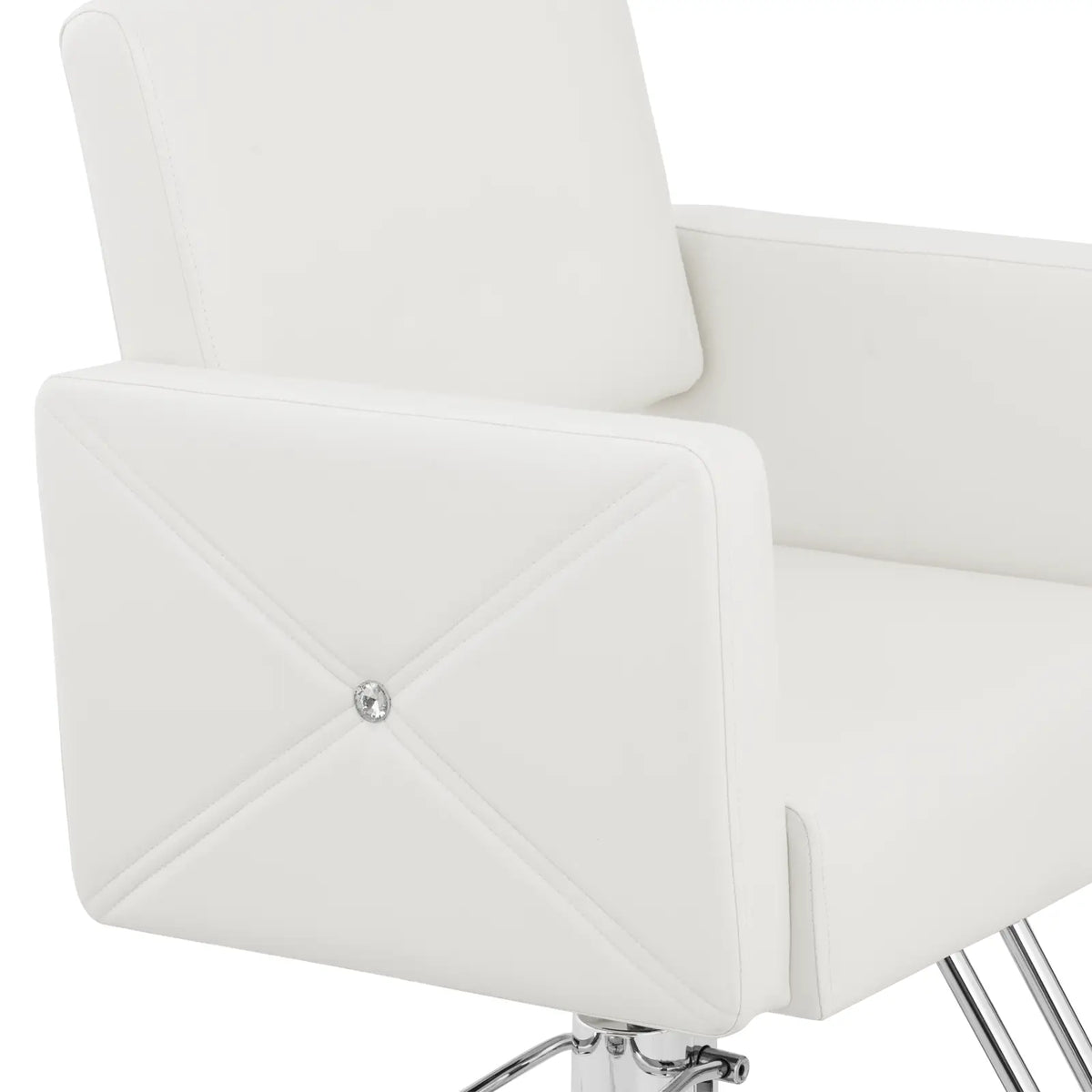 Salon Chairs – Barber hairdressing chair with footrest CARLISLE - Carlat