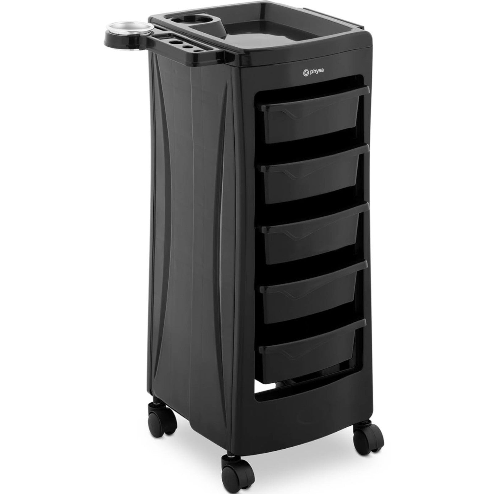 Salon Chairs – Hairdressing assistant trolley with hairdryer holder, 5 - Carlat