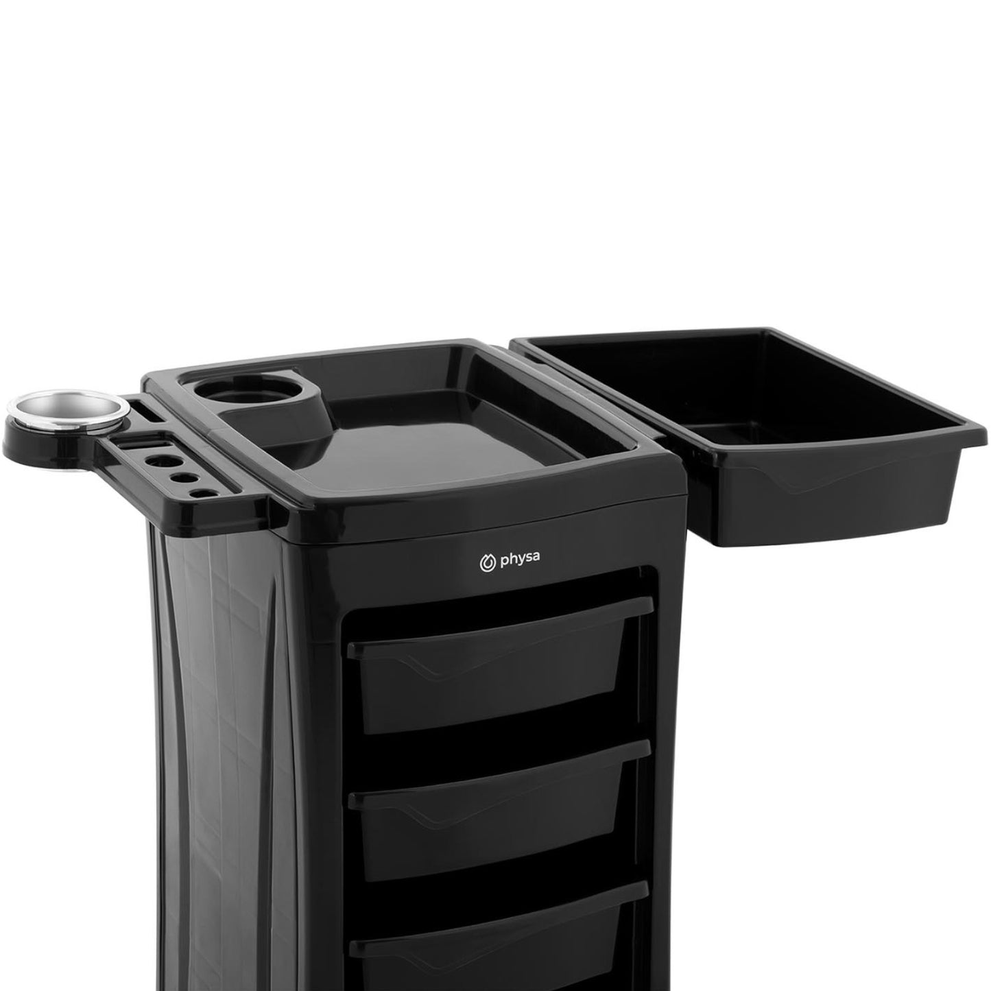 Salon Chairs – Hairdressing assistant trolley with hairdryer holder, 5 - Carlat