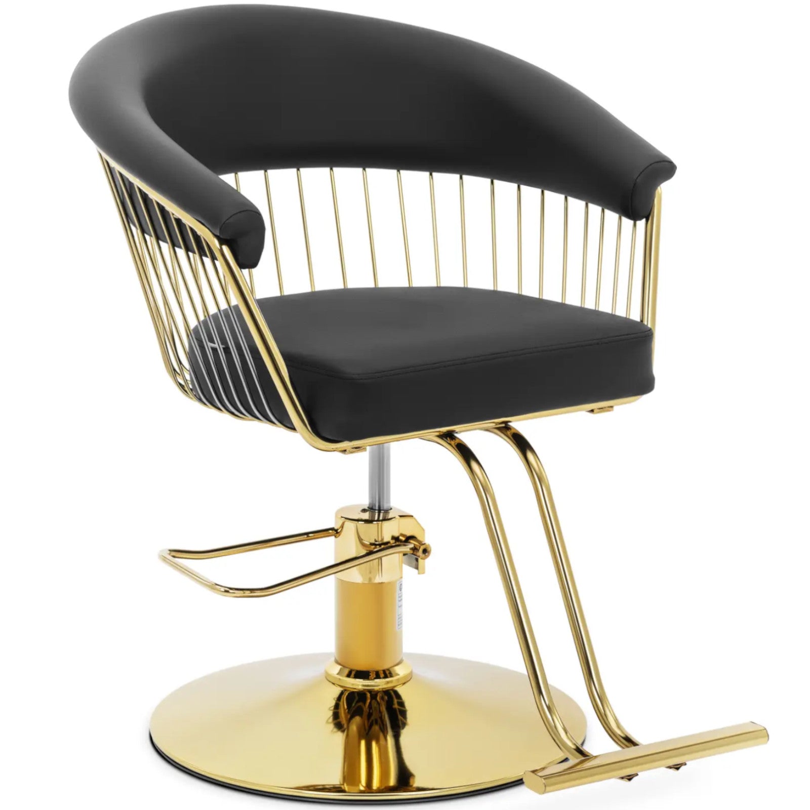 Salon Chairs – LYME barber hairdressing chair with footrest - Carlat